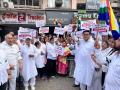 Vile Parle Jain Mandir Demolition: Thousands Of People Join Ahimsa Rally, Demand Action Against BMC Officials (Watch Videos) - Hindi News | Vile Parle Jain Mandir Demolition: Thousands Of People Join Ahimsa Rally, Demand Action Against BMC Officials (Watch Videos) | Latest national News at Lokmattimes.com
