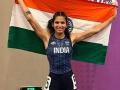 Indian Athlete Jyothi Yarraji Recalls Hiding From Parents to Train, Says Brother Beat Her in Early Days - Hindi News | Indian Athlete Jyothi Yarraji Recalls Hiding From Parents to Train, Says Brother Beat Her in Early Days | Latest other-sports News at Lokmattimes.com
