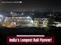 India’s Longest Rail Flyover Girder Launched at Kalambol in Navi Mumbai - Hindi News | India’s Longest Rail Flyover Girder Launched at Kalambol in Navi Mumbai | Latest navi-mumbai News at Lokmattimes.com