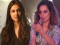 Kangana takes jibe at Deepika Padukone over alleged drug link - Hindi News | Kangana takes jibe at Deepika Padukone over alleged drug link | Latest entertainment News at Lokmattimes.com