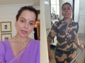 Watch: Kangana Ranaut Gives First Reaction After Being ‘Slapped’ by CISF Constable at Chandigarh Airport, Says “I Am Safe but…” - Hindi News | Watch: Kangana Ranaut Gives First Reaction After Being ‘Slapped’ by CISF Constable at Chandigarh Airport, Says “I Am Safe but…” | Latest entertainment News at Lokmattimes.com