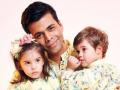 Karan Johar gives a video tribute to his twins Yash and Roohi on their 4th birthday - Hindi News | Karan Johar gives a video tribute to his twins Yash and Roohi on their 4th birthday | Latest entertainment News at Lokmattimes.com