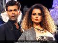 "I am scared": Kangana Ranaut reacts after Karan Johar says he is excited to watch the actress in 'Emergency - Hindi News | "I am scared": Kangana Ranaut reacts after Karan Johar says he is excited to watch the actress in 'Emergency | Latest entertainment News at Lokmattimes.com