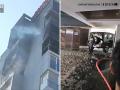 Ranchi: Fire Breaks Out at Pearl Orchid Apartment On Kathal Mor; Two Women Rescued (Watch Video) - Hindi News | Ranchi: Fire Breaks Out at Pearl Orchid Apartment On Kathal Mor; Two Women Rescued (Watch Video) | Latest national News at Lokmattimes.com