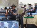 PM Modi Visit to Kaziranga National Park, Takes Elephant and Jeep Safari (See Photos) - Hindi News | PM Modi Visit to Kaziranga National Park, Takes Elephant and Jeep Safari (See Photos) | Latest national News at Lokmattimes.com