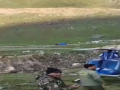 Helicopter Emergency Landing in Kedarnath: Seven Pilgrims Safe After Technical Issue (Watch) - Hindi News | Helicopter Emergency Landing in Kedarnath: Seven Pilgrims Safe After Technical Issue (Watch) | Latest national News at Lokmattimes.com