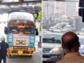 Mumbai Traffic Update: Massive Jam at King’s Circle After Container Gets Stuck Under Railway Bridge - Hindi News | Mumbai Traffic Update: Massive Jam at King’s Circle After Container Gets Stuck Under Railway Bridge | Latest mumbai News at Lokmattimes.com