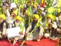 Kisan Mazdoor Mahapanchayat: Farmers Raise Slogans Against BJP-Led Centre From Ramlila Maidan - Hindi News | Kisan Mazdoor Mahapanchayat: Farmers Raise Slogans Against BJP-Led Centre From Ramlila Maidan | Latest national News at Lokmattimes.com