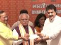 Expelled Haryana Congress leader Kuldeep Bishnoi joins BJP - Hindi News | Expelled Haryana Congress leader Kuldeep Bishnoi joins BJP | Latest national News at Lokmattimes.com