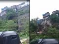 Landslide in Mumbai: Multiple Homes Collapse in Bhandup; Dramatic Video Surfaces - Hindi News | Landslide in Mumbai: Multiple Homes Collapse in Bhandup; Dramatic Video Surfaces | Latest mumbai News at Lokmattimes.com