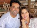 Leander Paes pens sweet love for Kim Sharma as they complete a year of togetherness - Hindi News | Leander Paes pens sweet love for Kim Sharma as they complete a year of togetherness | Latest entertainment News at Lokmattimes.com