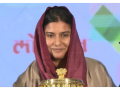 Lokmat Parliamentary Awards 2025: Iqra Choudhary Receives Best Debutant Woman Parliamentarian of the Year Award - Hindi News | Lokmat Parliamentary Awards 2025: Iqra Choudhary Receives Best Debutant Woman Parliamentarian of the Year Award | Latest national News at Lokmattimes.com