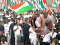 Bharat Jodo Nyay Yatra: BJP Workers ‘Purified' Varanasi Streets with Gangajal After Rahul Gandhi's Road Show - Hindi News | Bharat Jodo Nyay Yatra: BJP Workers ‘Purified' Varanasi Streets with Gangajal After Rahul Gandhi's Road Show | Latest national News at Lokmattimes.com