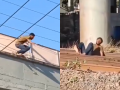 Alert RPF Personnel Thwart Man's Suicide Attempt in Bhayandar; Video Goes Viral - Hindi News | Alert RPF Personnel Thwart Man's Suicide Attempt in Bhayandar; Video Goes Viral | Latest maharashtra News at Lokmattimes.com