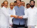 Maharashtra Cabinet Ministry Distribution: Fadnavis, Shinde, and Pawar Set to Finalize Based on Previous Performance (Watch Video) - Hindi News | Maharashtra Cabinet Ministry Distribution: Fadnavis, Shinde, and Pawar Set to Finalize Based on Previous Performance (Watch Video) | Latest maharashtra News at Lokmattimes.com