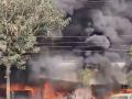 Maharashtra Fire: Massive Blaze Engulfs 8-9 Shops In Nandurbar; Causing Losses of ₹50-60 Lakh (Watch Video) - Hindi News | Maharashtra Fire: Massive Blaze Engulfs 8-9 Shops In Nandurbar; Causing Losses of ₹50-60 Lakh (Watch Video) | Latest maharashtra News at Lokmattimes.com