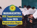 Maharashtra HSC Supplementary Exam 2026 Registration Begins: Students Can Apply Online Till May 15 | Latest maharashtra News at www.lokmattimes.com