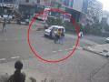 Pune Accident Video: Woman Thrown Into Air After Being Hit by Speeding Car in Pimpri-Chinchwad, Incident Caught on CCTV - Hindi News | Pune Accident Video: Woman Thrown Into Air After Being Hit by Speeding Car in Pimpri-Chinchwad, Incident Caught on CCTV | Latest pune News at Lokmattimes.com