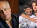 Mahesh Bhatt to be interrogated on his and Rhea Chakraborty's deleted facebook post on Sushant Singh Rajput - Hindi News | Mahesh Bhatt to be interrogated on his and Rhea Chakraborty's deleted facebook post on Sushant Singh Rajput | Latest entertainment News at Lokmattimes.com