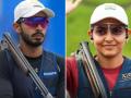 Paris Olympics 2024: Maheshwari Chauhan, Anant Jeet Singh Naruka Miss Bronze by a Whisker in Skeet Mixed Team Event - Hindi News | Paris Olympics 2024: Maheshwari Chauhan, Anant Jeet Singh Naruka Miss Bronze by a Whisker in Skeet Mixed Team Event | Latest other-sports News at Lokmattimes.com