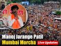 Manoj Jarange Patil Mumbai Morcha Live Updates: Mumbai Police Allow Maratha Quota Leader to Continue Agitation at Azad Maidan on August 30 - Hindi News | Manoj Jarange Patil Mumbai Morcha Live Updates: Mumbai Police Allow Maratha Quota Leader to Continue Agitation at Azad Maidan on August 30 | Latest mumbai News at Lokmattimes.com