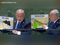 Benjamin Netanyahu Displays Two Maps at UNGA; Palestine Absent From Both (Watch Video) - Hindi News | Benjamin Netanyahu Displays Two Maps at UNGA; Palestine Absent From Both (Watch Video) | Latest international News at Lokmattimes.com