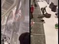 Saudi Arabia: Security Guard Injured at Makkah’s Grand Mosque After Man Jumps From Upper Floor to Commit Suicide; Chilling Video Emerges - Hindi News | Saudi Arabia: Security Guard Injured at Makkah’s Grand Mosque After Man Jumps From Upper Floor to Commit Suicide; Chilling Video Emerges | Latest international News at Lokmattimes.com