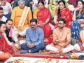 Aaditya Thackeray inaugurates renovated 500-year old temple in Mathura - Hindi News | Aaditya Thackeray inaugurates renovated 500-year old temple in Mathura | Latest maharashtra News at Lokmattimes.com