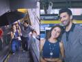 Watch: Sara Ali Khan & Aditya Roy Kapur Promote Metro In Dino in Mumbai Metro - Hindi News | Watch: Sara Ali Khan & Aditya Roy Kapur Promote Metro In Dino in Mumbai Metro | Latest entertainment News at Lokmattimes.com