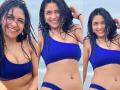 Mrunal Thakur turns the heat in a blue bikini from her beach vacation - Hindi News | Mrunal Thakur turns the heat in a blue bikini from her beach vacation | Latest entertainment News at Lokmattimes.com