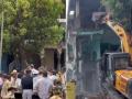 Mumbai-Ahmedabad Bullet Train Progress: Illegal Encroachment Demolished in Thane (Watch Video) - Hindi News | Mumbai-Ahmedabad Bullet Train Progress: Illegal Encroachment Demolished in Thane (Watch Video) | Latest mumbai News at Lokmattimes.com