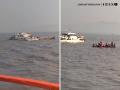 Mumbai Boat Accident: Boat Carrying Over 30 People Overturns Near Gateway of India (Watch Video) - Hindi News | Mumbai Boat Accident: Boat Carrying Over 30 People Overturns Near Gateway of India (Watch Video) | Latest mumbai News at Lokmattimes.com