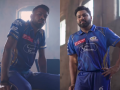 Mumbai Indians New Jersey: MI Unveil Iconic Blue and Gold Jersey for IPL 2025, Hardik Pandya Sends Heartfelt Message to Fans (Watch Video) - Hindi News | Mumbai Indians New Jersey: MI Unveil Iconic Blue and Gold Jersey for IPL 2025, Hardik Pandya Sends Heartfelt Message to Fans (Watch Video) | Latest cricket News at Lokmattimes.com