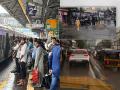 Mumbai Local Train Update: Central and Harbour Line Services Running Late; Road Traffic Affected, BMC Issues High Tide Warning - Hindi News | Mumbai Local Train Update: Central and Harbour Line Services Running Late; Road Traffic Affected, BMC Issues High Tide Warning | Latest mumbai News at Lokmattimes.com