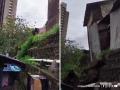 Mumbai Rains: Wall Collapses on Shanties in Chembur Amid Heavy Rainfall (Watch Video) - Hindi News | Mumbai Rains: Wall Collapses on Shanties in Chembur Amid Heavy Rainfall (Watch Video) | Latest mumbai News at Lokmattimes.com