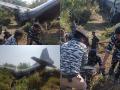 Mizoram Plane Crash: Six Injured After Myanmar Military Aircraft Crashes - Hindi News | Mizoram Plane Crash: Six Injured After Myanmar Military Aircraft Crashes | Latest national News at Lokmattimes.com