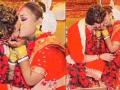 Bride and Groom Share 35-Second Passionate Kiss in Mandap Before Guests, Video Goes Viral (Watch) - Hindi News | Bride and Groom Share 35-Second Passionate Kiss in Mandap Before Guests, Video Goes Viral (Watch) | Latest social-viral News at Lokmattimes.com