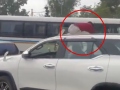 Nanded Road Rage: Youth Climbs Moving Car and Assaults Driver Over Honking; Video Goes Viral - Hindi News | Nanded Road Rage: Youth Climbs Moving Car and Assaults Driver Over Honking; Video Goes Viral | Latest maharashtra News at Lokmattimes.com