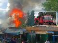 Massive fire breaks out in Nashik's Kabir Nagar slum due to cylinder explosion - Hindi News | Massive fire breaks out in Nashik's Kabir Nagar slum due to cylinder explosion | Latest nashik News at Lokmattimes.com