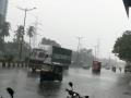 Parts of Mumbai receive heavy rain brings respite from scorching heat - Hindi News | Parts of Mumbai receive heavy rain brings respite from scorching heat | Latest maharashtra News at Lokmattimes.com