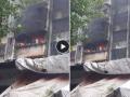 Watch: Massive fire breaks out in residential building in Lower Parel - Hindi News | Watch: Massive fire breaks out in residential building in Lower Parel | Latest maharashtra News at Lokmattimes.com