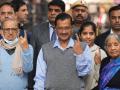 Delhi MCD polls Results:AAP inches towards victory, Congress swept away - Hindi News | Delhi MCD polls Results:AAP inches towards victory, Congress swept away | Latest national News at Lokmattimes.com