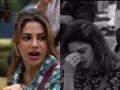 Bigg Boss Marathi 5 : Nikki Tamboli Insults Varsha Usgaonkar On National Television, Fans React - Hindi News | Bigg Boss Marathi 5 : Nikki Tamboli Insults Varsha Usgaonkar On National Television, Fans React | Latest entertainment News at Lokmattimes.com
