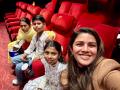 Nimrat Kaur Treats Her Househelp and Their Kids to a Theatre Watch of Sky Force - Hindi News | Nimrat Kaur Treats Her Househelp and Their Kids to a Theatre Watch of Sky Force | Latest entertainment News at Lokmattimes.com