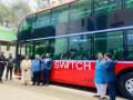 India’s first electric double-decker bus unveiled in Mumbai - Hindi News | India’s first electric double-decker bus unveiled in Mumbai | Latest maharashtra News at Lokmattimes.com