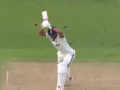 IND vs ENG 2nd Test: Nitish Kumar Reddy Bowled for 1 After Misjudging Chris Woakes’ Delivery in Bizarre Fashion (VIDEO) - Hindi News | IND vs ENG 2nd Test: Nitish Kumar Reddy Bowled for 1 After Misjudging Chris Woakes’ Delivery in Bizarre Fashion (VIDEO) | Latest cricket News at Lokmattimes.com