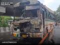 Noida Fire: Moving Bus Catches Blaze in Sector 20, No Casualties Reported (Watch Video) - Hindi News | Noida Fire: Moving Bus Catches Blaze in Sector 20, No Casualties Reported (Watch Video) | Latest national News at Lokmattimes.com