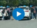 WATCH: Student Dragged Out of Car and Beaten by Group of Men in Noida, Shocking Video Goes Viral - Hindi News | WATCH: Student Dragged Out of Car and Beaten by Group of Men in Noida, Shocking Video Goes Viral | Latest national News at Lokmattimes.com