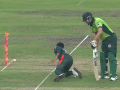 PAK vs BAN: Salman Ali Agha Left Furious After Controversial Run-Out by Mehidy Hasan Miraz in Bangladesh vs Pakistan 2nd ODI (VIIDEO) - Hindi News | PAK vs BAN: Salman Ali Agha Left Furious After Controversial Run-Out by Mehidy Hasan Miraz in Bangladesh vs Pakistan 2nd ODI (VIIDEO) | Latest cricket News at Lokmattimes.com