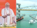 PM Narendra Modi Inaugurates Pamban Bridge In Rameswaram (Watch Video) - Hindi News | PM Narendra Modi Inaugurates Pamban Bridge In Rameswaram (Watch Video) | Latest national News at Lokmattimes.com
